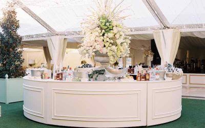 Wedding Caterers: Planning a Tented Wedding at a Private Residence